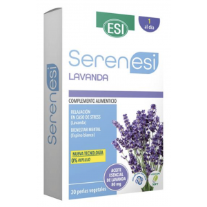 (DESCATALOGADO) SERENESI LAVANDA 30 PERLAS - Centro Dietético Escaleritas