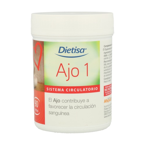 AJO 90 PERLAS 1GR DIETISA - Centro Dietético Escaleritas