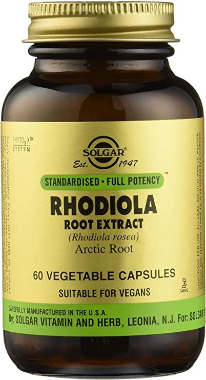 RHODIOLA 60 CAPSULAS SOLGAR - Centro Dietético Escaleritas