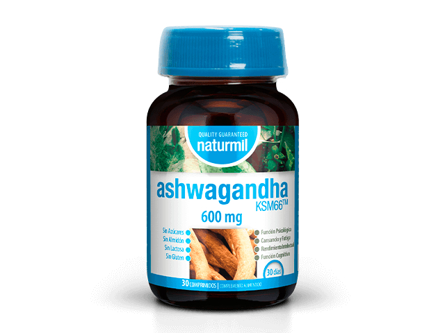 ASHWAGANDHA 30 COMP NATURMIL - Centro Dietético Escaleritas