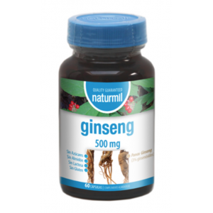 GINSENG 500 MGRS 60 CAPS NATURMIL - Centro Dietético Escaleritas
