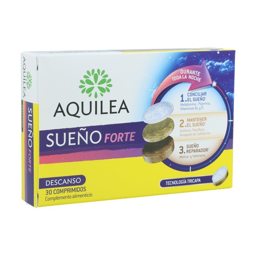 SUEÑO FORTE 30 COMP AQUILEA - Centro Dietético Escaleritas