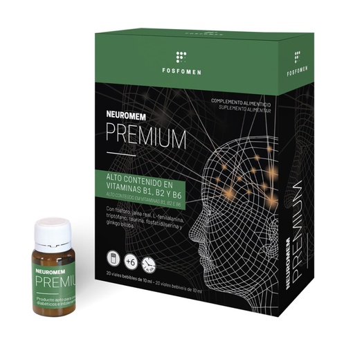 FOSFOMEN NEUROMEN PREMIUM 20 VIALES HERBORA - Centro Dietético Escaleritas