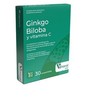 GINKGO BILOBA Y VITA C 30 COMPRIMIDO HERBORA - Centro Dietético Escaleritas