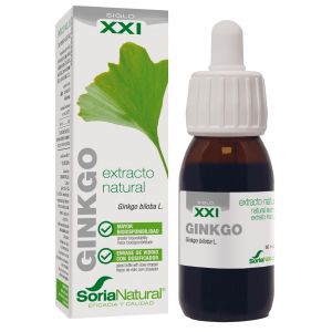 EXTRACTO DE GINKGO BILOBA XXI 50 ML SORIA NATURAL - Centro Dietético Escaleritas