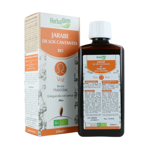 JARABE DE LOS CANTORES BIO 250 ML. - Centro Dietético Escaleritas