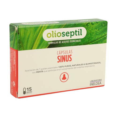 OLIOSEPTIL SINUS 15 CAPSULAS - Centro Dietético Escaleritas