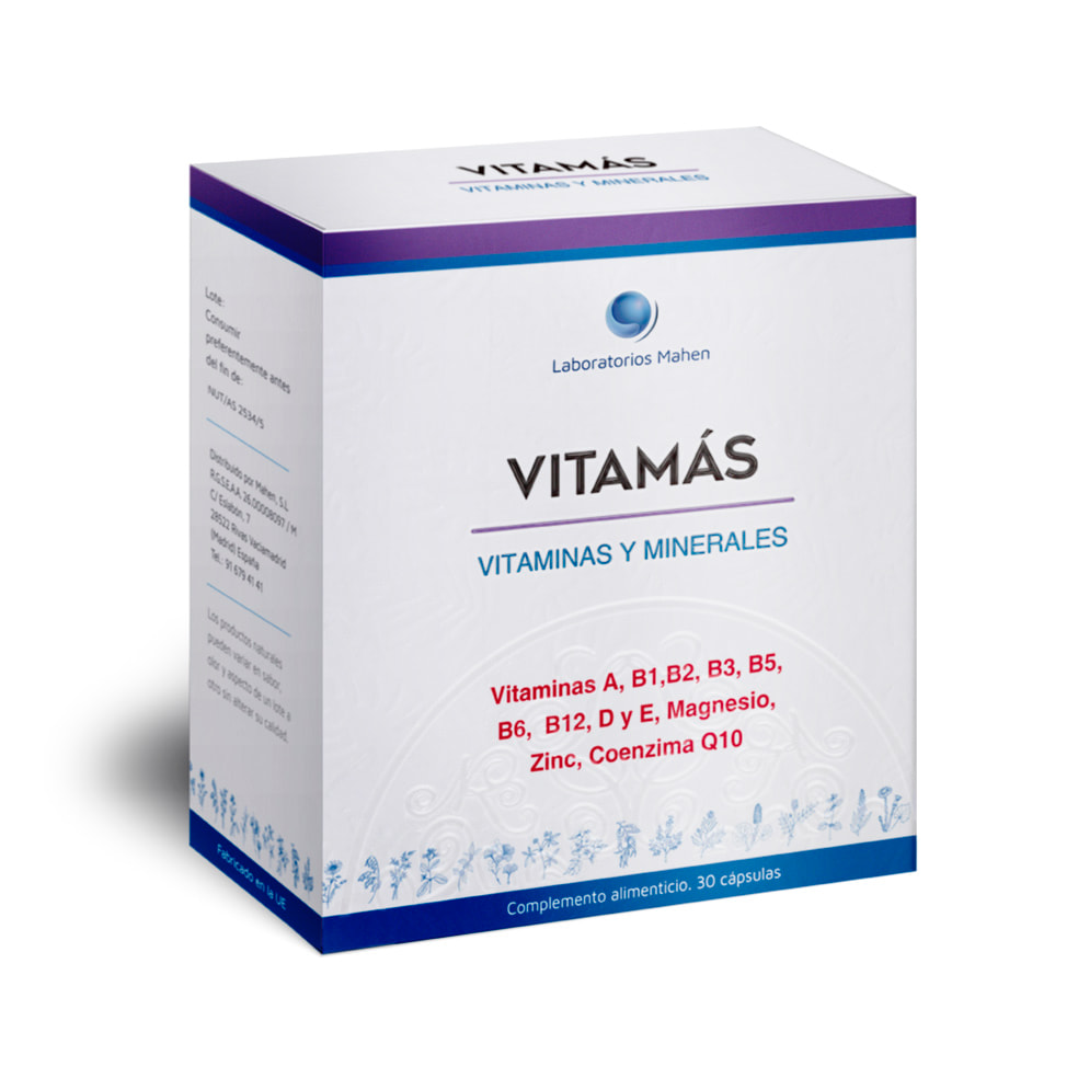 VITAMAS 30 CAPSULAS - Centro Dietético Escaleritas