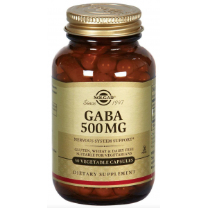 GABA 500 MGRS 50 CAPSULAS SOLGAR - Centro Dietético Escaleritas