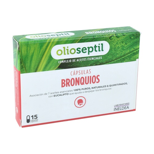 OLIOSEPTIL BRONQUIOS 15 CAPSULAS - Centro Dietético Escaleritas