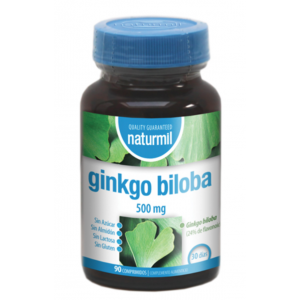 GINKGO BILOBA 500 MGRS 90 COMPRIMIDOS NATURMIL - Centro Dietético Escaleritas