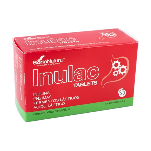 INULAC 30 COMPRIMIDOS - Centro Dietético Escaleritas