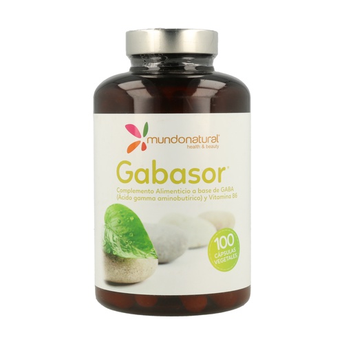 GABASOR 100 CAPS MUNDO NATURAL - Centro Dietético Escaleritas