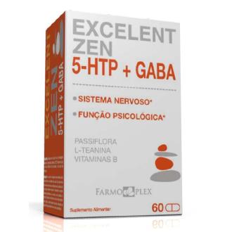 EXCELENT ZEN 5HTP + GABA 60 CAPS (DESCATALOGADO) - Centro Dietético Escaleritas